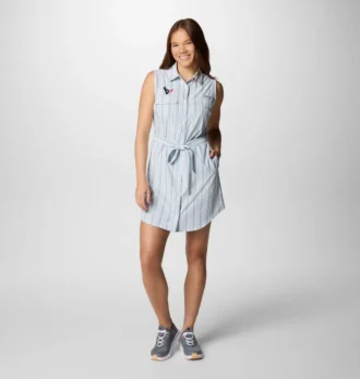 Abito da donna PFG Sun Drifter™ Woven Dress II – Houston Texans