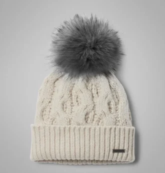 Berretto da donna Boundless Days™ con pompon e lavorazione a trecce
