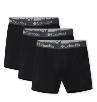 Boxer elasticizzati in poliestere da uomo – Confezione da 3