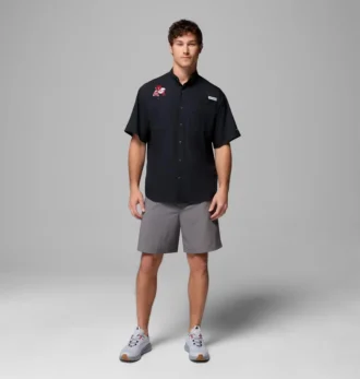 Camicia a maniche corte da uomo Collegiate PFG Tamiami™ – Arkansas
