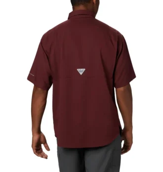 Camicia a maniche corte da uomo Collegiate PFG Tamiami™ – Taglia alta – Texas A&M