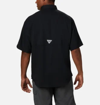 Camicia a maniche corte da uomo Collegiate PFG Tamiami™ – Taglia grande – Georgia