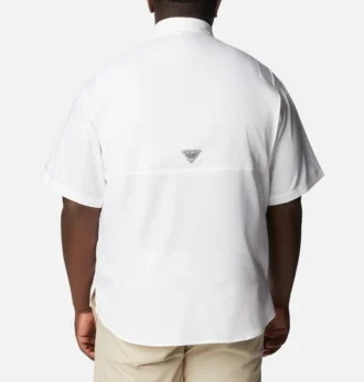 Camicia a maniche corte da uomo Collegiate PFG Tamiami™ – Taglia grande – LSU