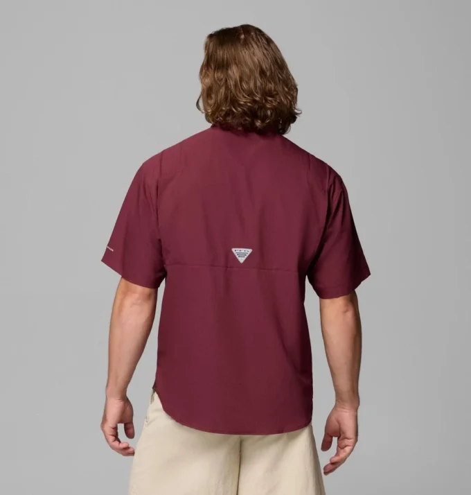 Camicia a maniche corte da uomo Collegiate PFG Tamiami™ – Texas A&M