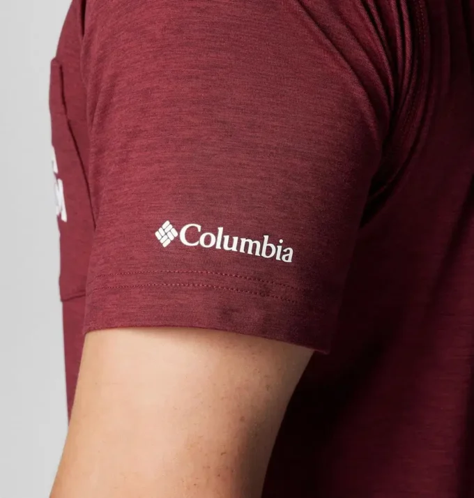 Camicia a maniche corte da uomo Collegiate Trail™ – Texas A&M