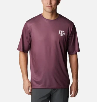 Camicia a maniche corte da uomo PFG Terminal Tackle™ – Texas A&M