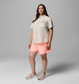 Camicia a maniche corte PFG Bahama™ da donna – Taglie forti