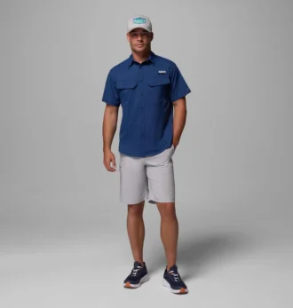 Camicia a maniche corte PFG Skiff Guide™ II da uomo