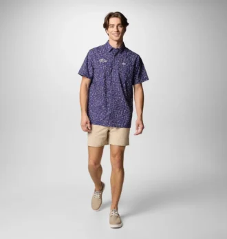 Camicia a maniche corte PFG Super Slack Tide™ da uomo – Baltimore Ravens Camicia a maniche corte PFG Super Slack Tide™ da uomo – Baltimore Ravens