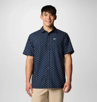 Camicia a maniche corte PFG Super Slack Tide™ da uomo – Denver Broncos Camicia a maniche corte PFG Super Slack Tide™ da uomo – Denver Broncos
