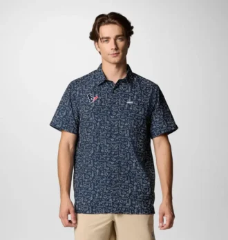 Camicia a maniche corte PFG Super Slack Tide™ da uomo – Houston Texans Camicia a maniche corte PFG Super Slack Tide™ da uomo – Houston Texans