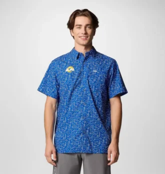 Camicia a maniche corte PFG Super Slack Tide™ da uomo – Los Angeles Rams Camicia a maniche corte PFG Super Slack Tide™ da uomo – Los Angeles Rams