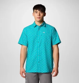 Camicia a maniche corte PFG Super Slack Tide™ da uomo – Miami Dolphins
