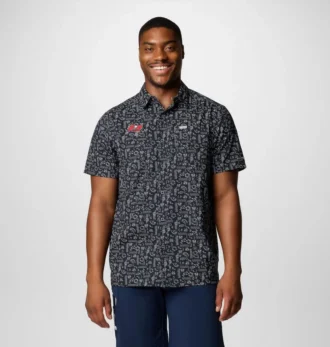 Camicia a maniche corte PFG Super Slack Tide™ da uomo – Tampa Bay Buccaneers Camicia a maniche corte PFG Super Slack Tide™ da uomo – Tampa Bay Buccaneers
