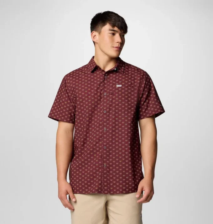 Camicia a maniche corte PFG Super Slack Tide™ da uomo – Washington Commanders Camicia a maniche corte PFG Super Slack Tide™ da uomo – Washington Commanders