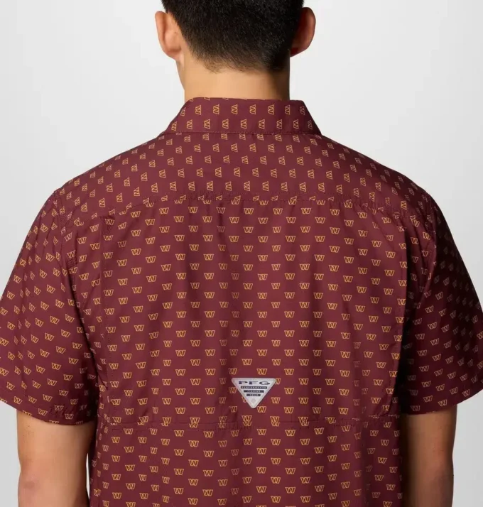 Camicia a maniche corte PFG Super Slack Tide™ da uomo – Washington Commanders Camicia a maniche corte PFG Super Slack Tide™ da uomo – Washington Commanders