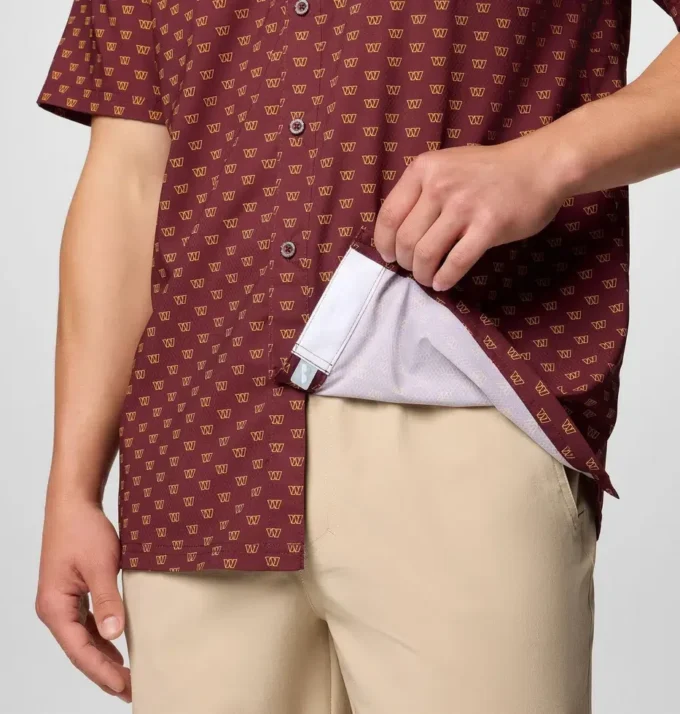 Camicia a maniche corte PFG Super Slack Tide™ da uomo – Washington Commanders Camicia a maniche corte PFG Super Slack Tide™ da uomo – Washington Commanders