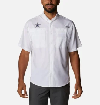 Camicia a maniche corte PFG Tamiami™ da uomo – Dallas Cowboys