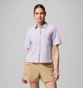 Camicia a maniche corte PFG Wild Cast™ da donna
