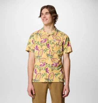 Camicia a maniche corte stampata Men Tech Trail™ Utility