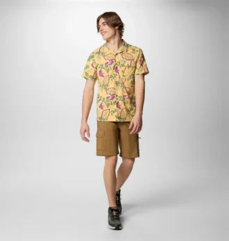 Camicia a maniche corte stampata Men Tech Trail™ Utility