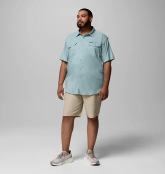 Camicia a maniche corte Utilizer™ II Solid da uomo – Taglia Big