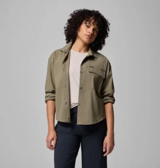 Camicia a maniche lunghe da donna Granite Point™ Woven