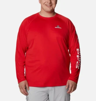 Camicia a maniche lunghe da uomo PFG Terminal Tackle™ – Taglia grande – Georgia