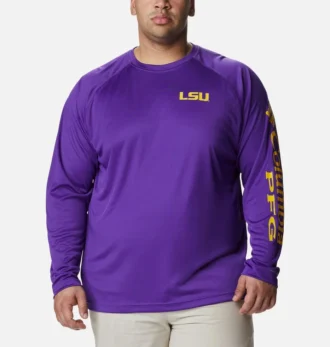 Camicia a maniche lunghe da uomo PFG Terminal Tackle™ – Taglia grande – LSU