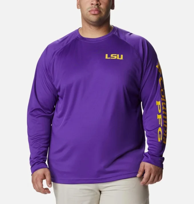 Camicia a maniche lunghe da uomo PFG Terminal Tackle™ – Taglia grande – LSU