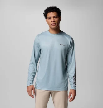Camicia a maniche lunghe da uomo Terminal Tackle PFG™ Border Hex Camicia a maniche lunghe da uomo Terminal Tackle PFG™ Border Hex