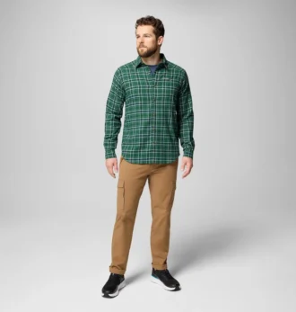 Camicia a maniche lunghe in flanella Cornell Woods™ da uomo