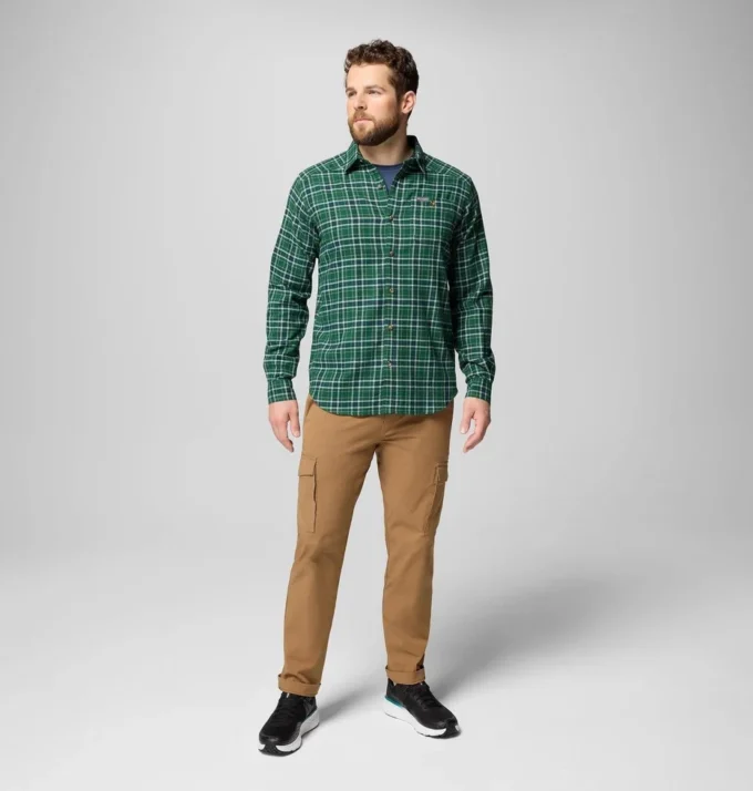 Camicia a maniche lunghe in flanella Cornell Woods™ da uomo