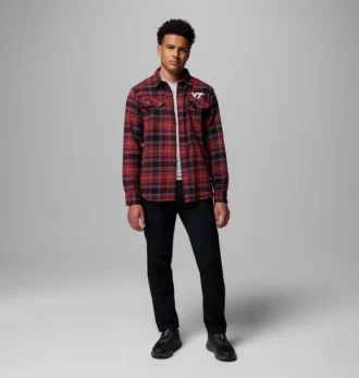 Camicia a maniche lunghe in flanella da uomo Collegiate Flare Gun™ – Virginia Tech Camicia a maniche lunghe in flanella da uomo Collegiate Flare Gun™ – Virginia Tech