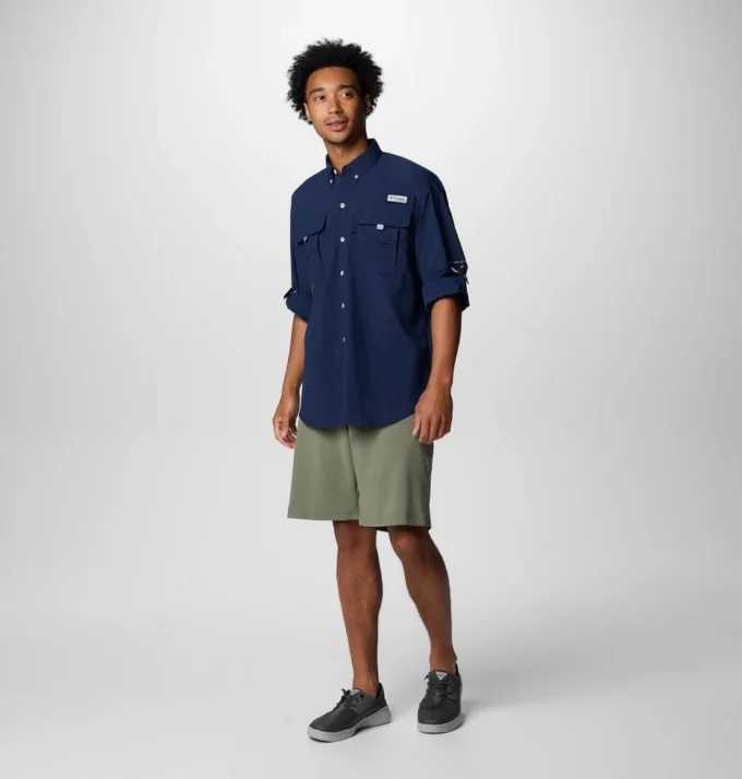 Camicia a maniche lunghe PFG Bahama™ II da uomo – Taglia alta Camicia a maniche lunghe PFG Bahama™ II da uomo – Taglia alta