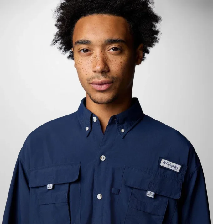 Camicia a maniche lunghe PFG Bahama™ II da uomo – Taglia alta Camicia a maniche lunghe PFG Bahama™ II da uomo – Taglia alta