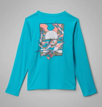 Camicia a maniche lunghe PFG™ Fish Shine per ragazzi Terminal Tackle