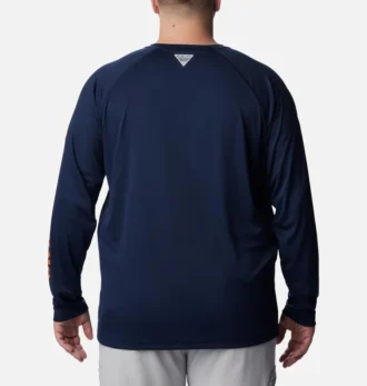Camicia a maniche lunghe PFG Terminal Tackle™ da uomo – Taglia grande – Auburn