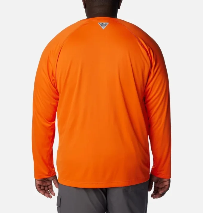Camicia a maniche lunghe PFG Terminal Tackle™ da uomo – Taglia grande – Clemson Camicia a maniche lunghe PFG Terminal Tackle™ da uomo – Taglia grande – Clemson
