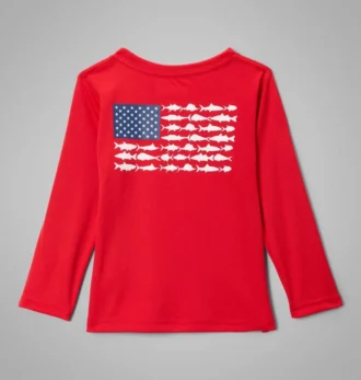 Camicia a maniche lunghe PFG Terminal Tackle™ Fish Flag per bambini