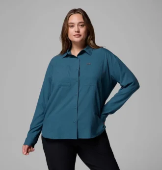 Camicia a maniche lunghe Silver Ridge™ Utility da donna – Taglie forti