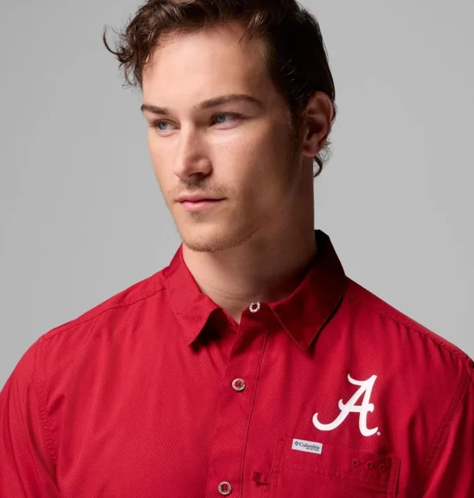 Camicia da campo PFG Slack Tide™ da uomo – Alabama Camicia da campo PFG Slack Tide™ da uomo – Alabama