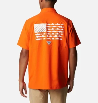 Camicia da campo PFG Slack Tide™ da uomo – Clemson