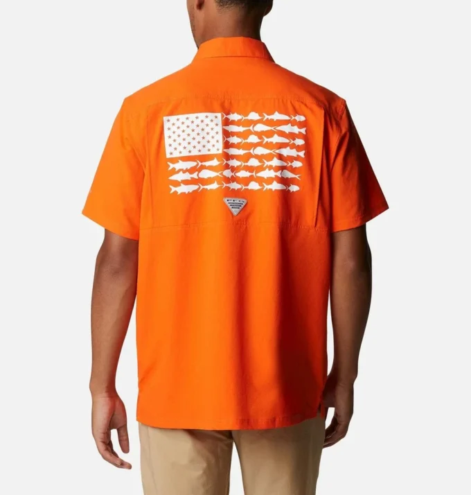 Camicia da campo PFG Slack Tide™ da uomo – Clemson Camicia da campo PFG Slack Tide™ da uomo – Clemson