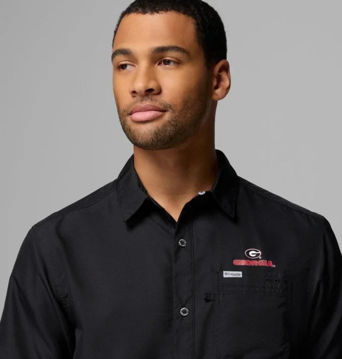 Camicia da campo PFG Slack Tide™ da uomo – Georgia Camicia da campo PFG Slack Tide™ da uomo – Georgia