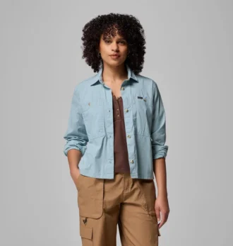 Camicia da donna Brea Falls™ a maniche lunghe in tessuto Camicia da donna Brea Falls™ a maniche lunghe in tessuto