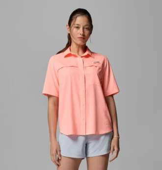 Camicia da donna PFG Castback™ in tessuto a maniche corte