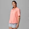 Camicia da donna PFG Castback™ in tessuto a maniche corte Camicia da donna PFG Castback™ in tessuto a maniche corte