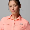 Camicia da donna PFG Castback™ in tessuto a maniche corte Camicia da donna PFG Castback™ in tessuto a maniche corte