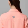 Camicia da donna PFG Castback™ in tessuto a maniche corte Camicia da donna PFG Castback™ in tessuto a maniche corte